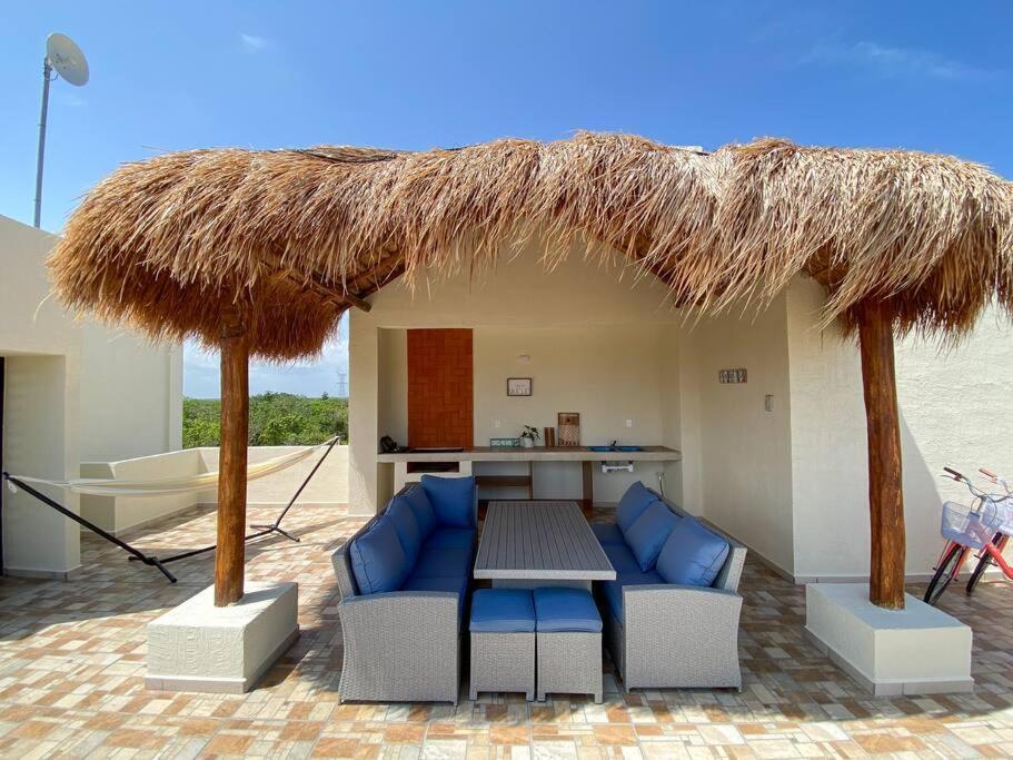 Frida'S Rooftop Puerto Morelos Exteriör bild