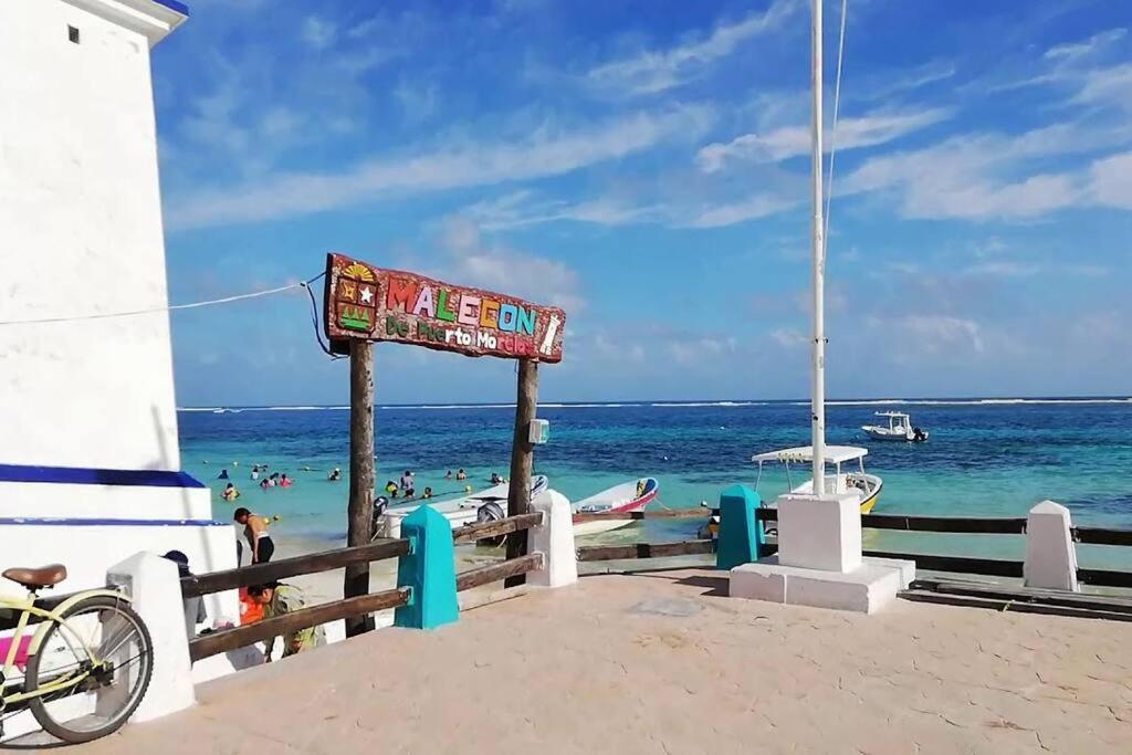 Frida'S Rooftop Puerto Morelos Exteriör bild
