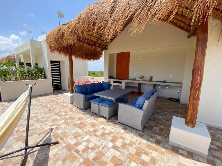 Frida'S Rooftop Puerto Morelos Exteriör bild